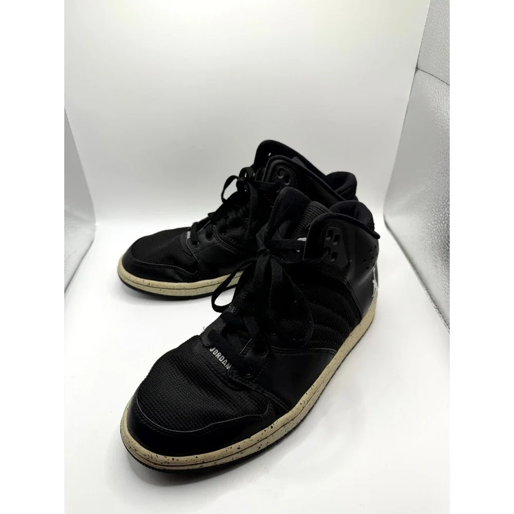 Nike Air Jordan 1 Flight‎ 4 Premium 838818-020 Mens 7.5 Sneaker Black Basketball